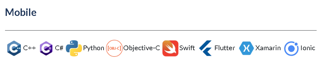 mobile apps